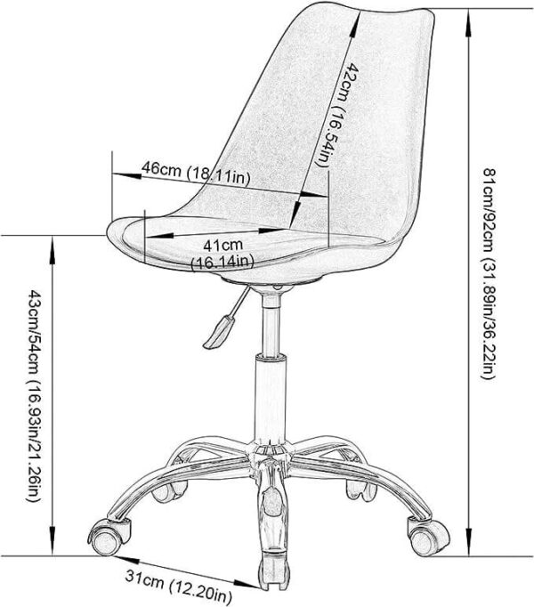 Set of 2 Evergreen Adjustable Bar Chairs