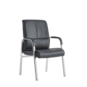 High-Quality PU Leather Guest Office Chair