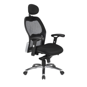 Office Chair with Adjustable Armrests and Neck Support