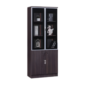 Coffee Color 2-Door Office File Cabinet