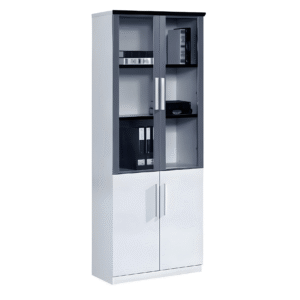 Crystal Clear 2-Door Office Cabinet