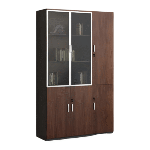 Modern Sliding Door Cabinet with Two Doors