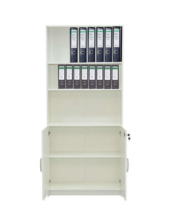 White Office Book Shelf Cabinet