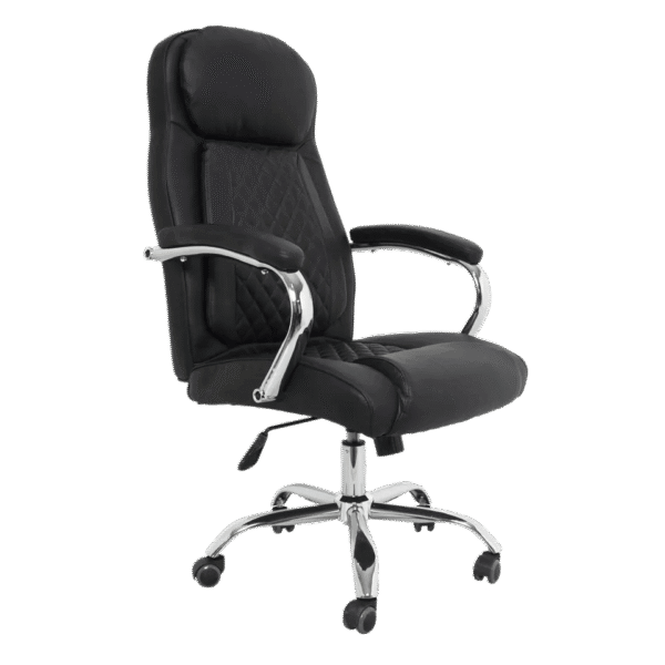 Ergonomic PU Leather Task Chair