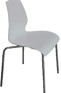 Simple Plastic Dining or Meeting Chair