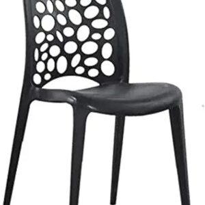 Black Polypropylene Dining Chair