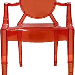 Clear Kids Leisure Chair for Dining, Study, or Play