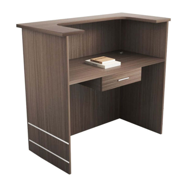 Evergreen Custom Solid Surface Reception Desk Coffee