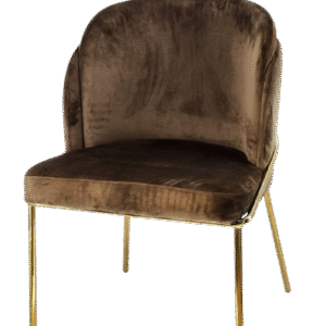 The Ebony Luxe Dining Chair