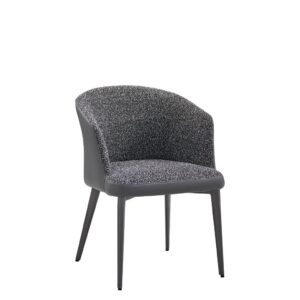 The Charcoal Speckle Dining Armchair