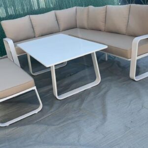 Azure L-Shape Corner Sofa Set
