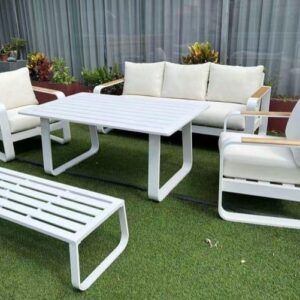 Nordic Retreat Outdoor Sofa Set