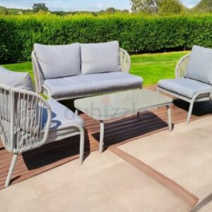 Sorrento Rope Weave Outdoor Lounge Set
