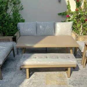 Dune Weave Outdoor Lounge & Dining Set