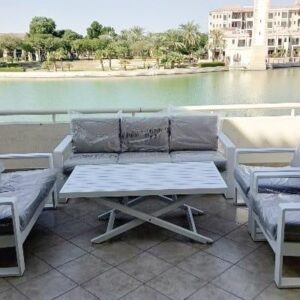 Azure White & Grey Modular Lounge Set