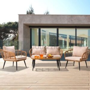 Nordic Rattan Espresso Lounge Set