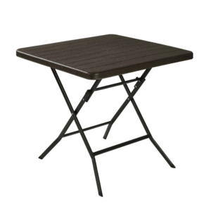 Brown Folding Picnic and Utility Table