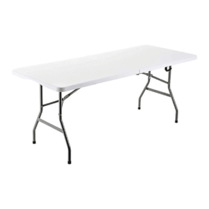 Classic White Folding Picnic Table 180cm