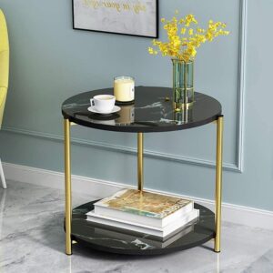 Black End Table for Sofa or Bedside